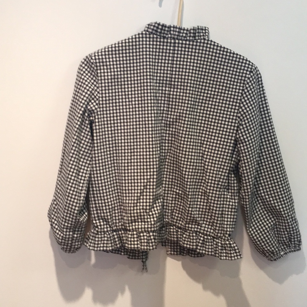 J Crew Gingham Jacket - image 8
